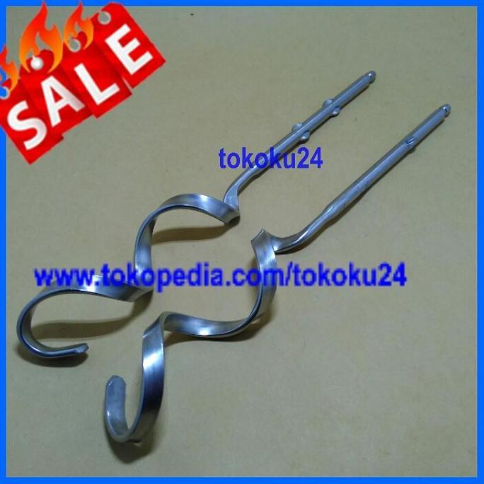 Sparepart Kocokan Agitator Spiral Mixer Philips HR 1530/ 1538 Asli