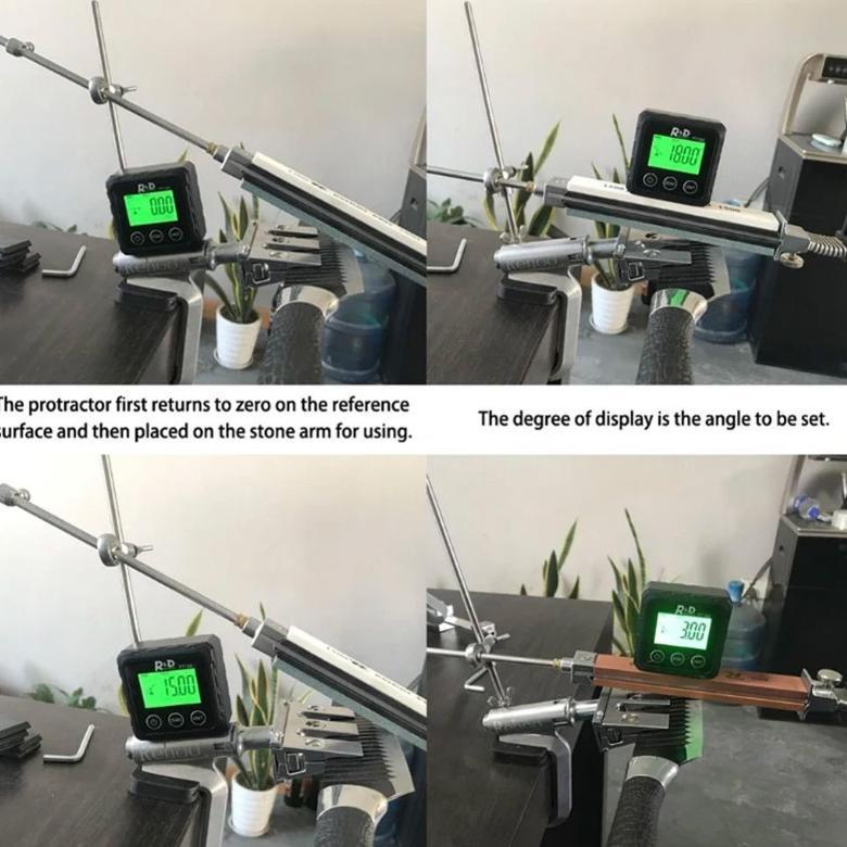 Alat Pengasah Pisau Profesional Dudukan Penjepit Pengasah Pisau Set Pengasah Pisau Rumahan peralatan