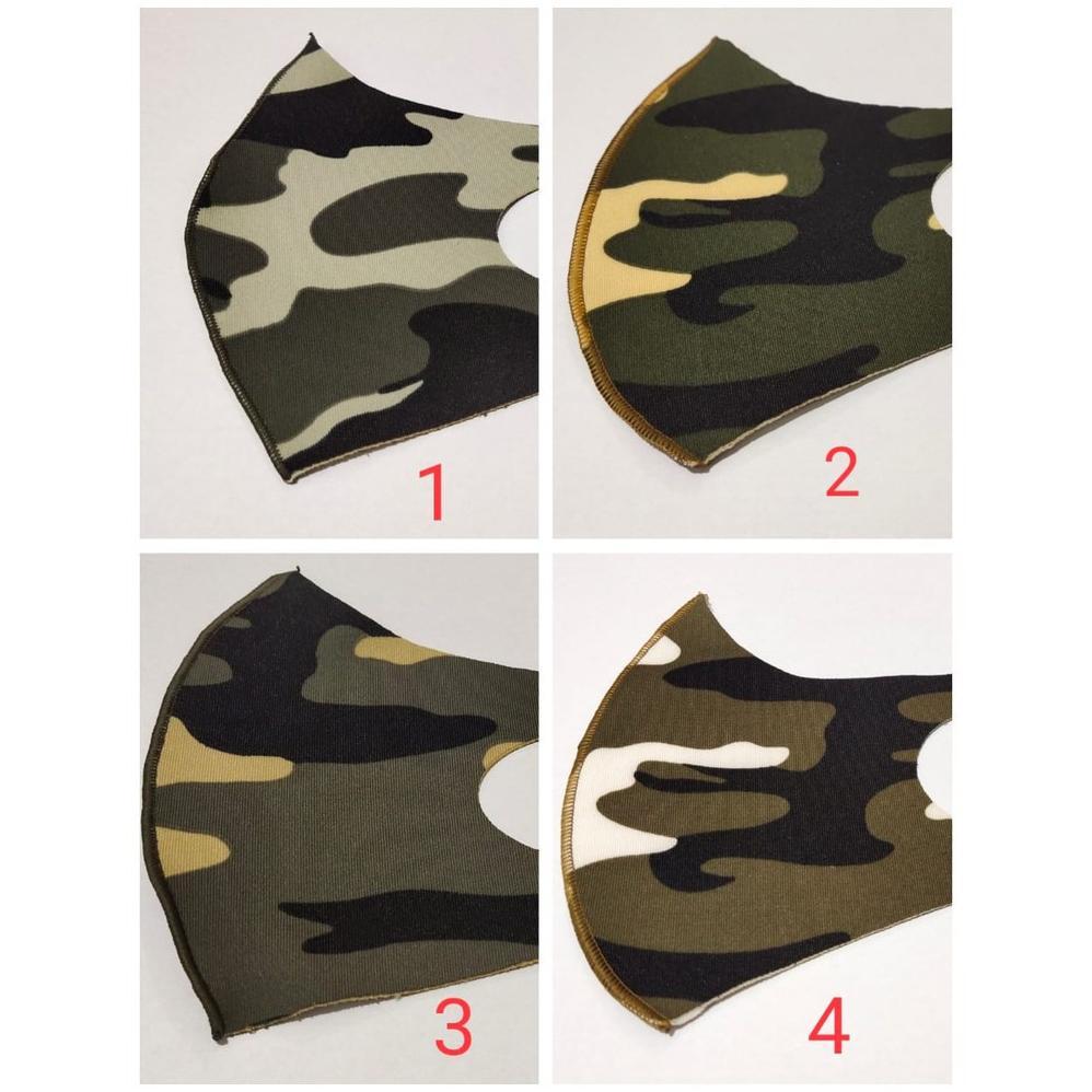 Mudah Oppolia Masker Scuba Plisket Washabel Motif Hijab Anak Karet Bahan Silikon