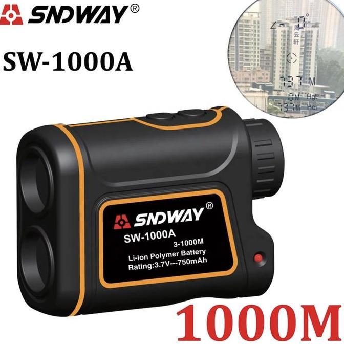 LIBARDIRT- SNDWAY SW-1000A Laser Distance Meter Telescope 1000M Golf Laser Range