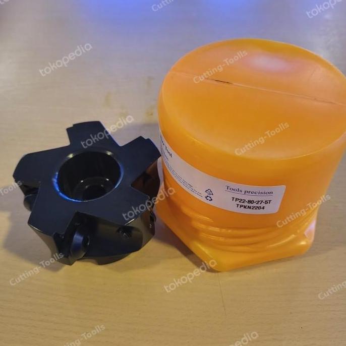KIATO FACEMILL TP22 80 27 5T / HOLDER FACEMILL TPKN 22 / FACEMILL 80