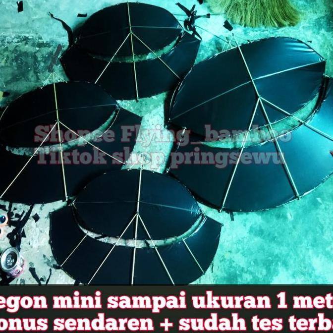 layangan gapangan pegon mini 2 jengkal sudah tes terbang