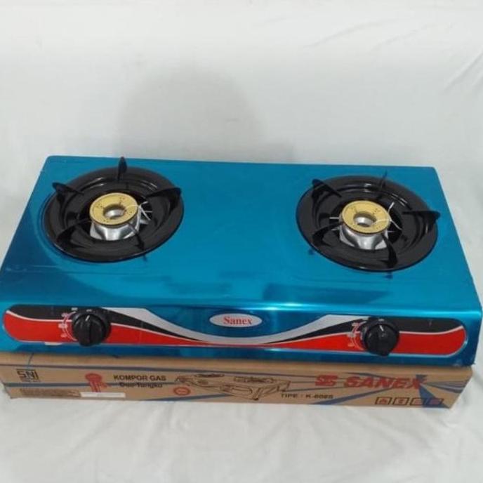 SANEX K608S Kompor Gas SANEX K608S Kompor Gas 2 Tungku bahan Stainless