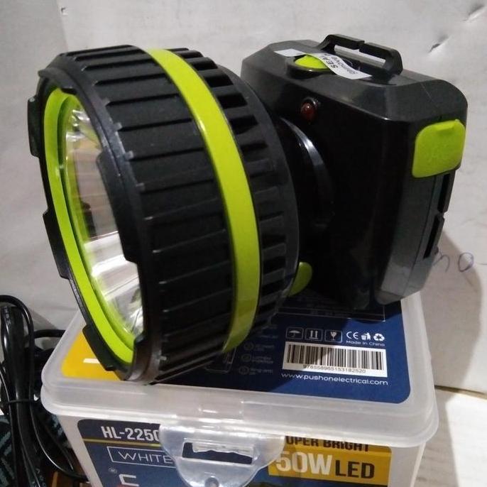Senter Kepala Push On Hl-2250 50Watt Led