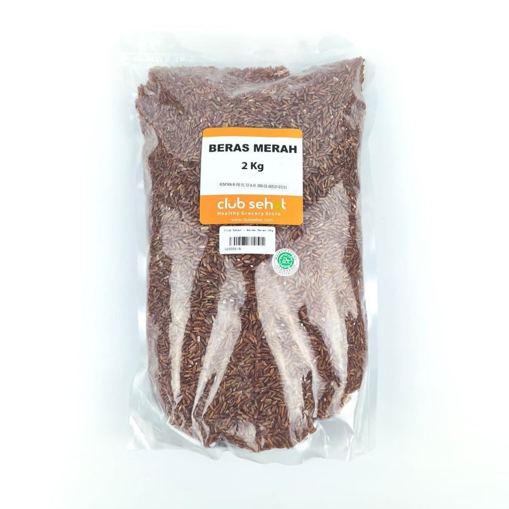 Club Sehat Beras Merah 2Kg Beras Merah Pecah Kulit