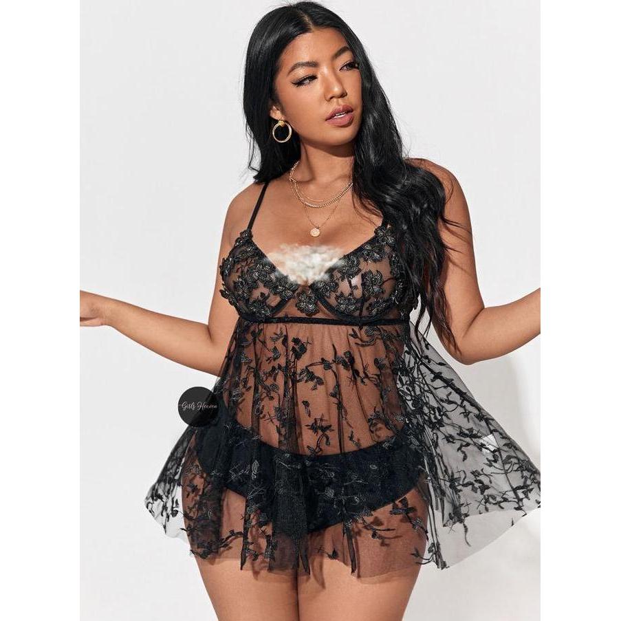 Ashley Sleepwear Bisa Big Size [ Girlsheaven_Id ]