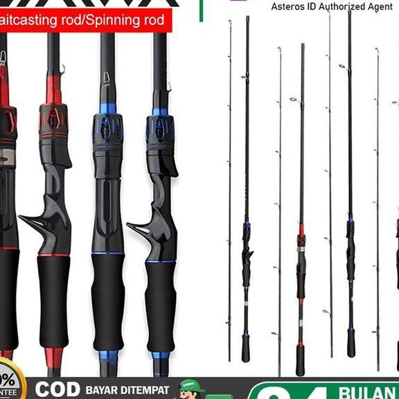 Daiwa Pancing Fishing Rod Outdoor Fishing Rod Spinning And Casting Fishing Rod Um 30Kg Suitable For 