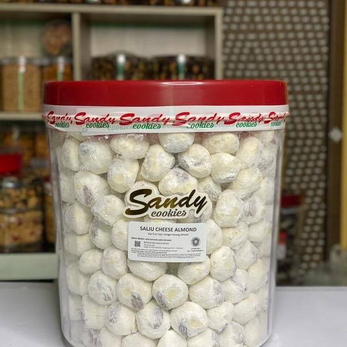Salju cheese almond 800ml sandy cookies premium TS
