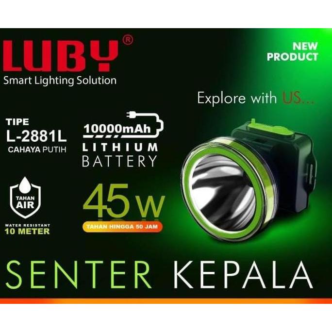 Senter Kepala Luby 45 Watt L-2881L / 2881K / 2881