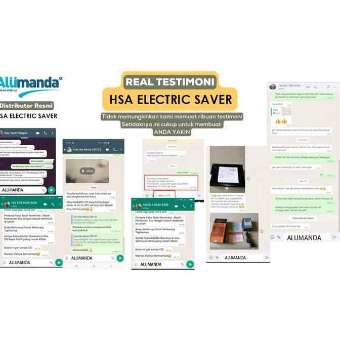 Saver Electric Rumah Andoda 5500 - 8800W Tipe C Hsa Saver