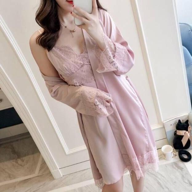 Kimono Tidur Satin Silk Lingerie Cantik 920 High Quality Premium