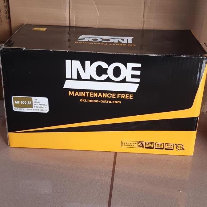 Aki Mobil Chevrolet Captiva Diesel 60038 INCOE MF Aki Kering 100Ah 12volt -100amper