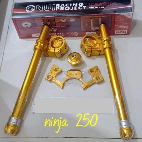 TERMURAH - Stang jepit nui ninja 250 fi ninja 250 karbu stang jepit m biker n250