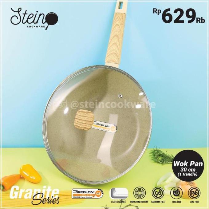 Stein - Onyx Wok Pan 30Cm