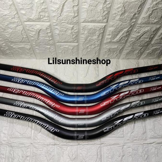Promo Stang Setir Handlebar Sepeda Mtb Strummer 785 Str-Hb35 Alloy Oversize 31.8Mm Cod