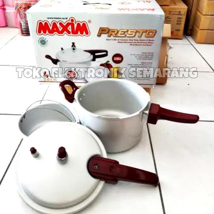 TERBARU - PANCI PRESTO MAXIM 7 liter Pressure Cooker Maxim 7 Liter Presto