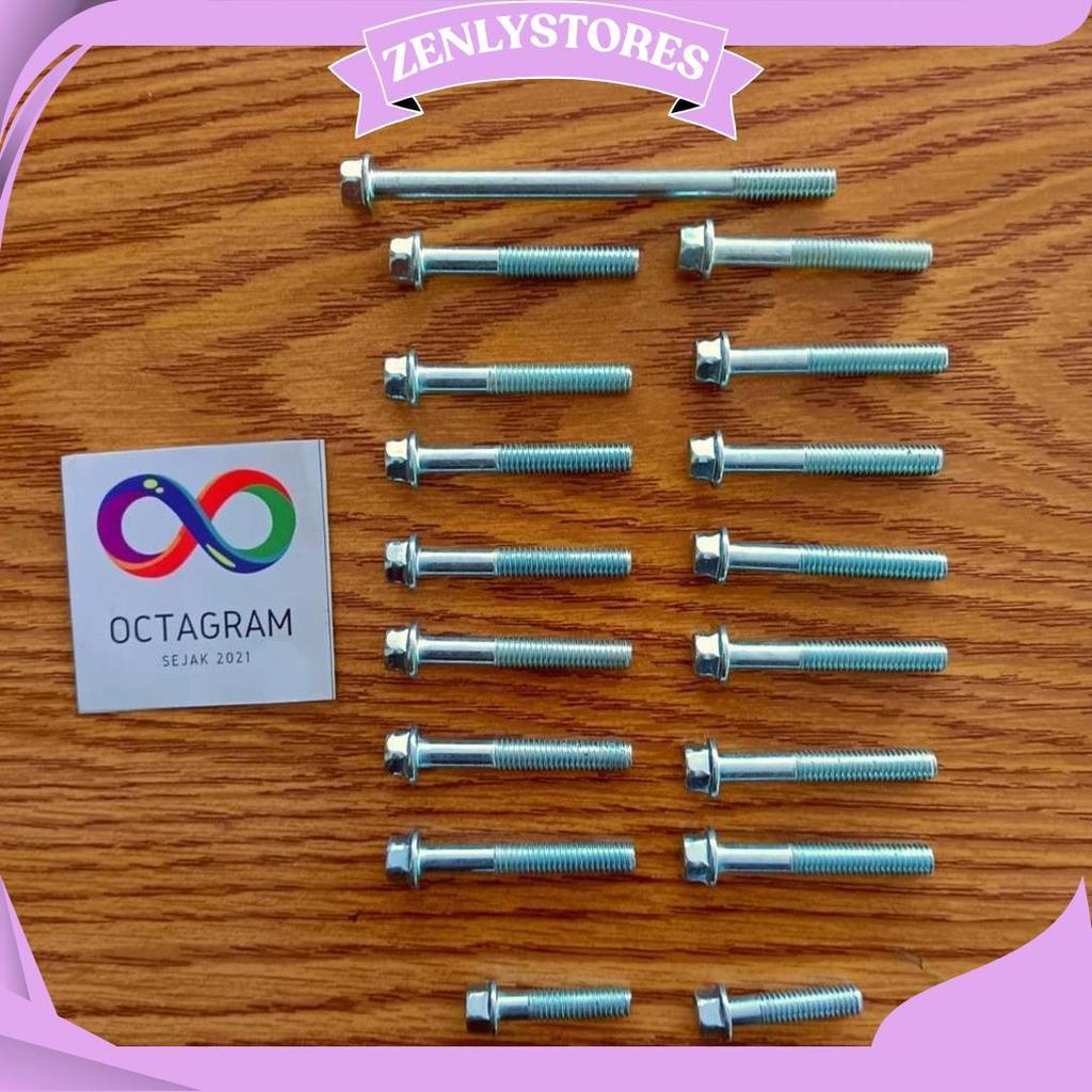 Baut Scoopy Fi / Baut Cvt Honda Scoopy Fi 1Set / Baut Baut Honda Scoopy Fi 1Set Ori