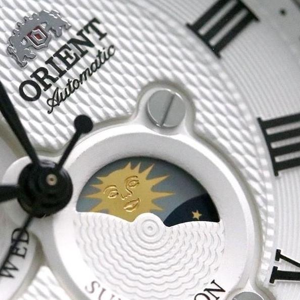 Orient Sun Moon Classic Roman White Dial v3 RN-AK0005S automatic JDM