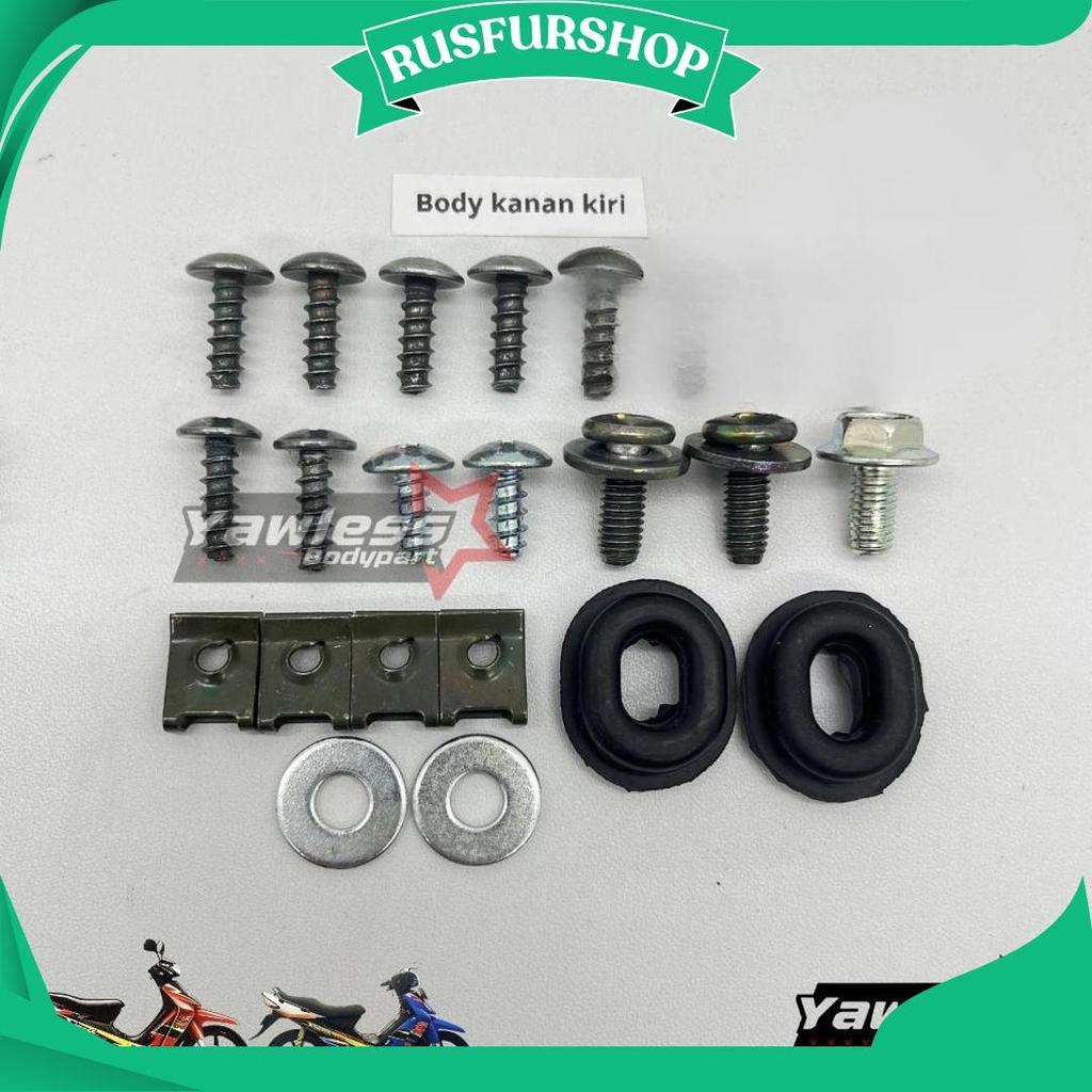 Baut Body Smash 110 Lama Full Set Paket Hemat Ori