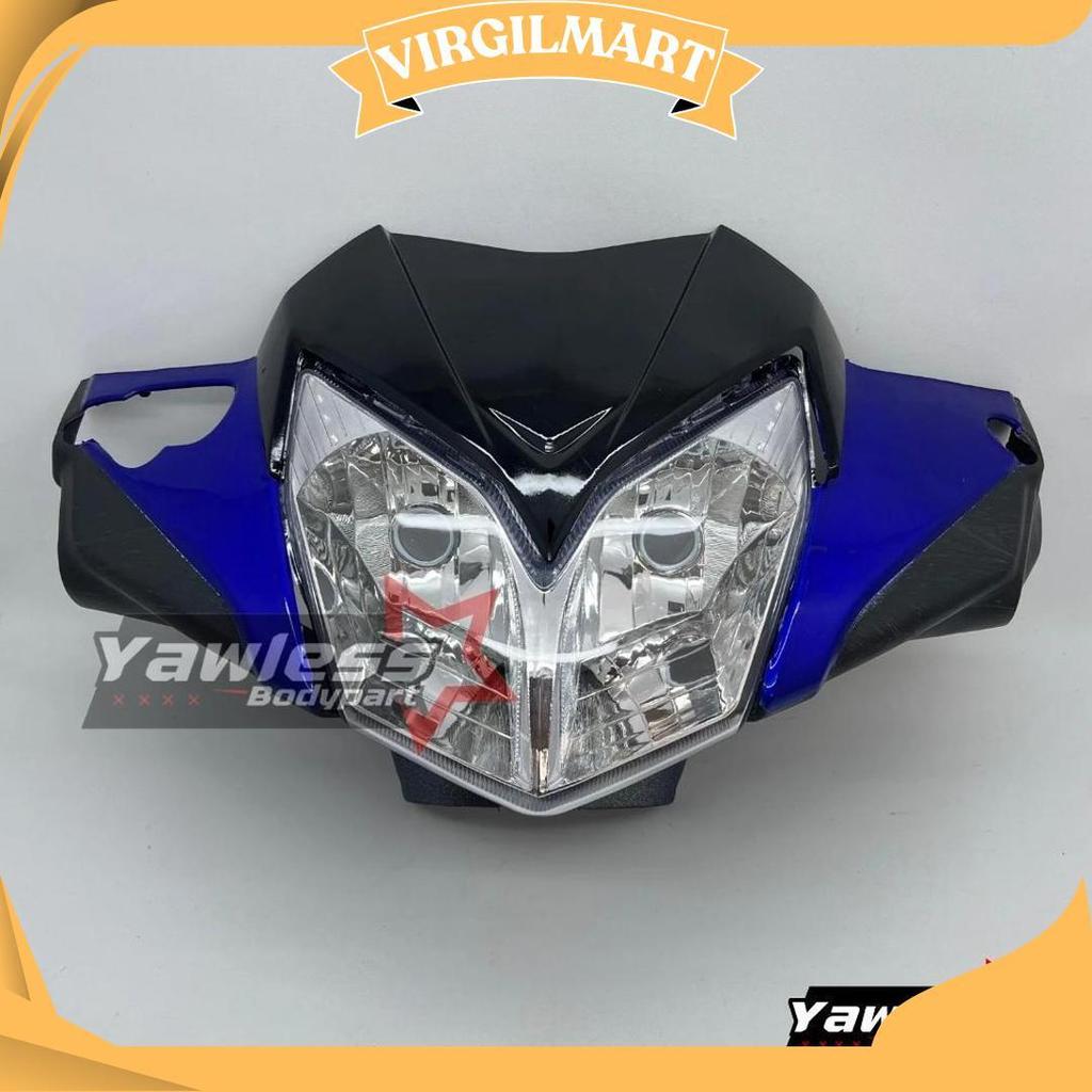 Batok Supra X 125 Batman Warna Biru + Reflektor Supra X 125 / Batok Lampu Supra X 125 Ori