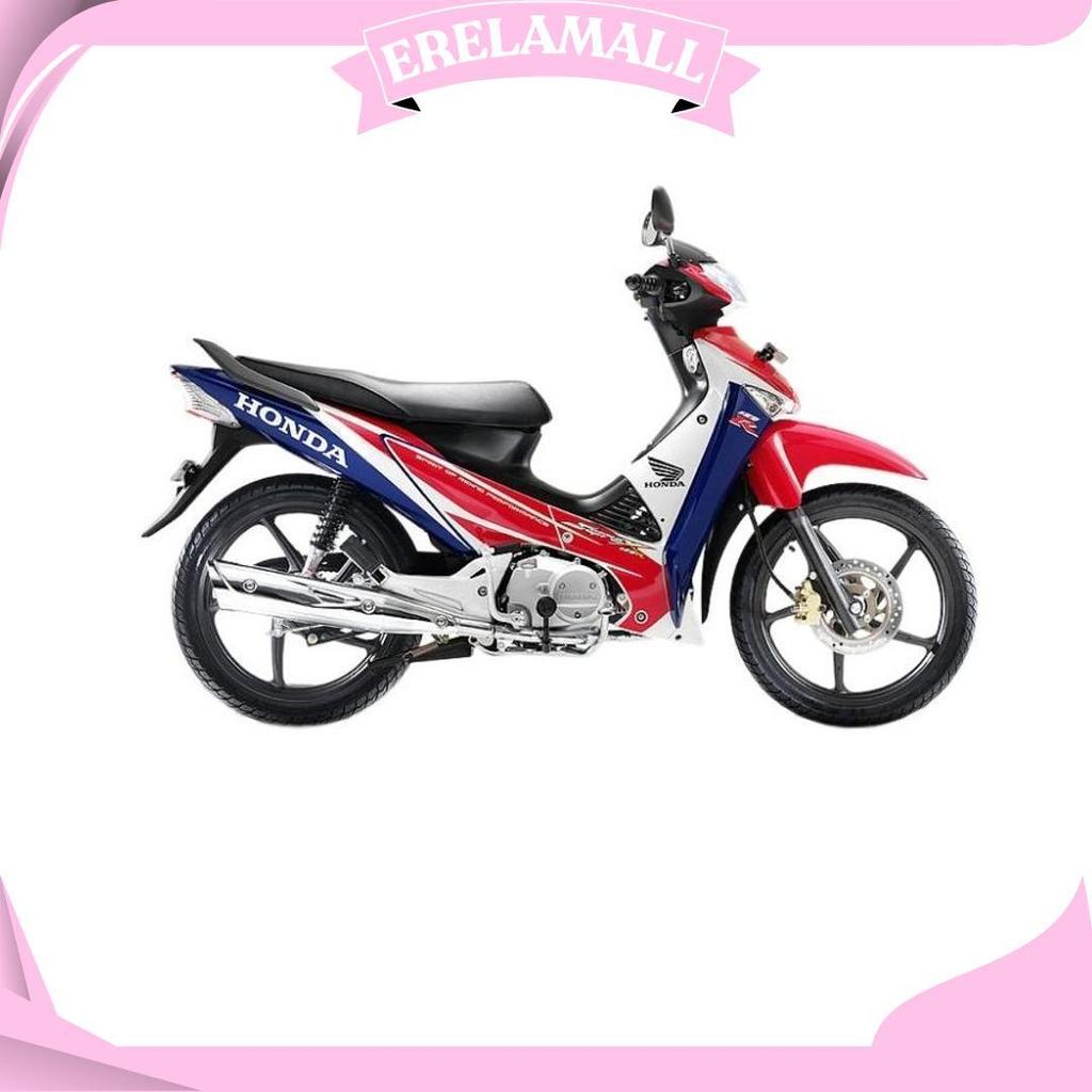 Batok Supra X 125 Lama Tahun 2005-2007 Hitam Biru Silver Merah / Batok Kepala Supra X 125 Lama Ori