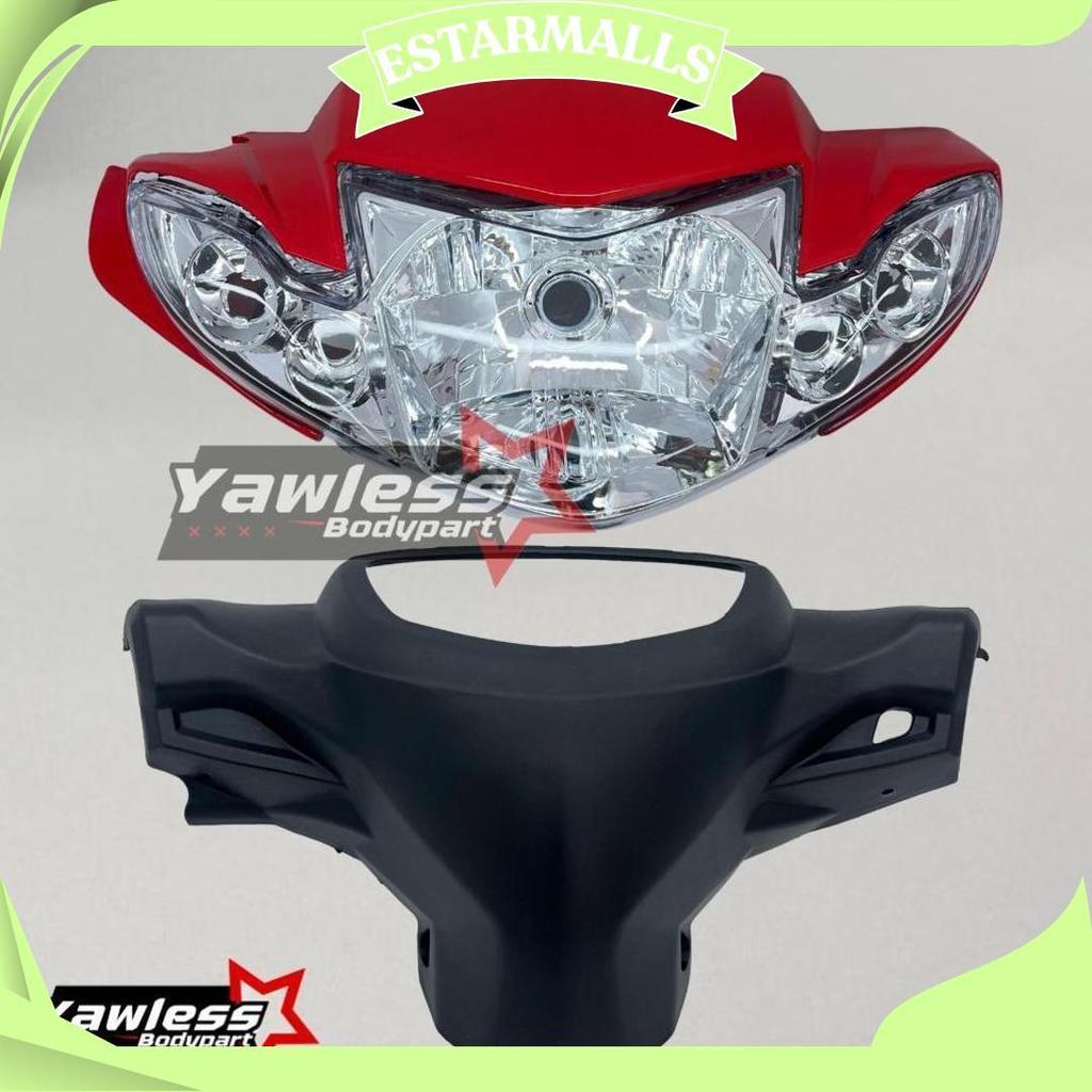 Batok Lampu Vega R New Merah Cabe / Batok Kepala Vega R New Ori