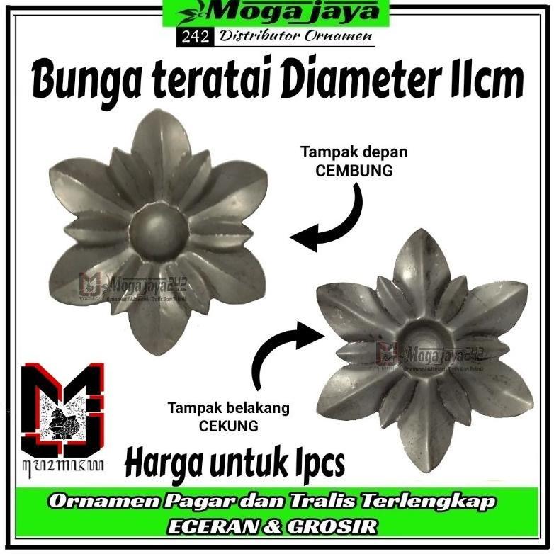 Promo Cod Bunga Teratai Besi Plat Hiasan Tralis Pintu Pagar ....
