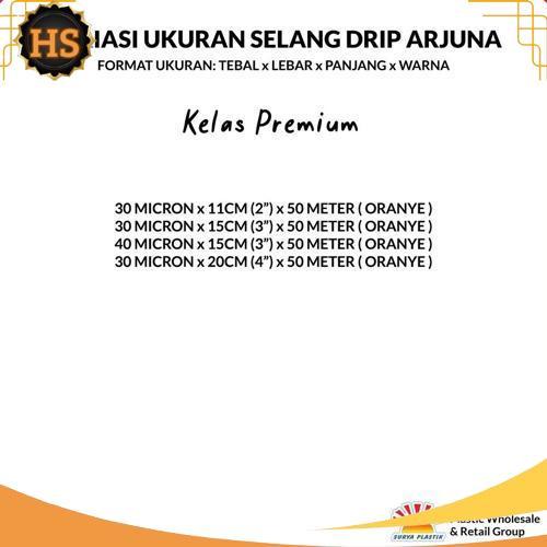 COD Selang Drip 20 micron 4 dim 50 meter - Pipa 4 inch