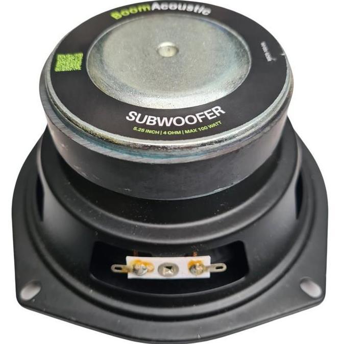 Speaker Subwoofer 5.25 Inch 100W 4 Ohm Bass Woofer 5.25 Inci 100 Watt murah
