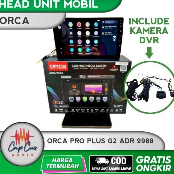 HEAD UNIT ANDROID 10 INCH HONDA FREED ORCA PRO+ PRO PLUS G2 ADR 9988 murah