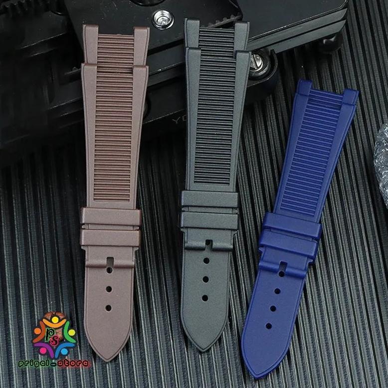 Strap Tali Jam Patek Philippe Geneve Nautilus 5711 Karet Rubber Premium Emboss Aksesoris jam tangan