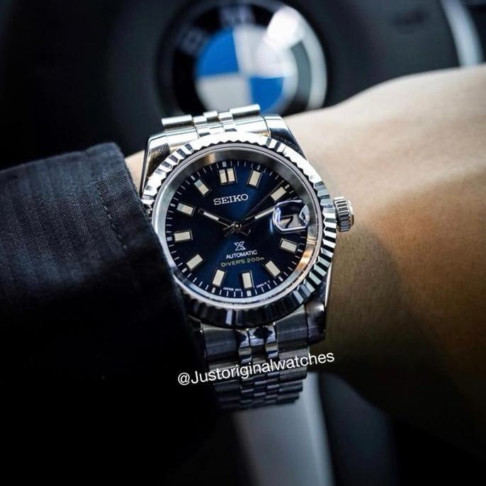 Seiko Datejust Blue Dial Automatic NH35