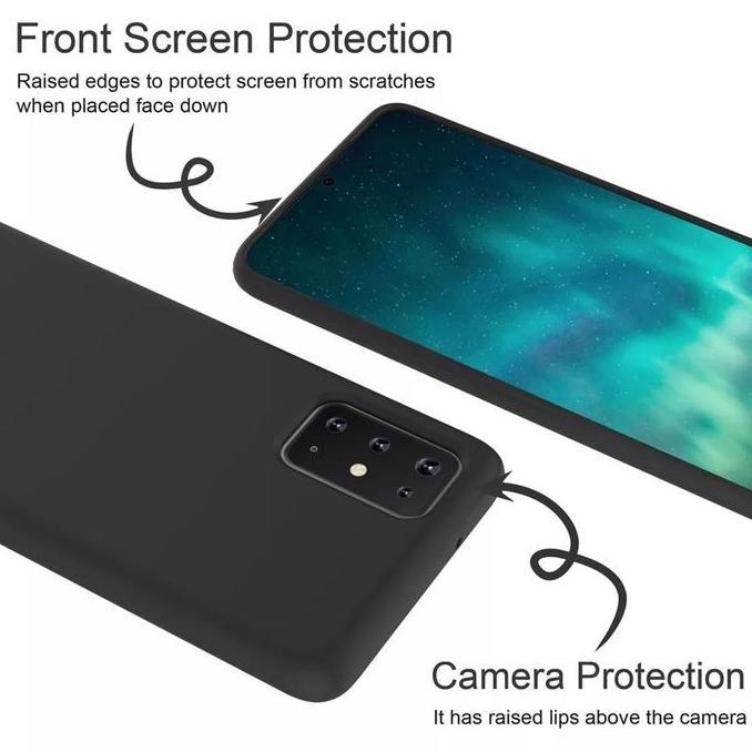 DB16 >> Slim Silicone Casing Samsung A10s A20s A30s A50 A50s A51 A71 Soft Case