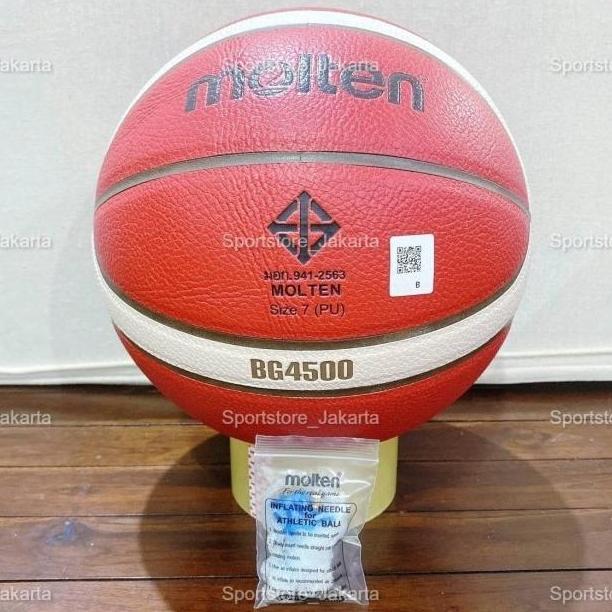 Bola Basket Molten BG4500 ORIGINAL - Molten B7G4500 B6G4500 size 7 6