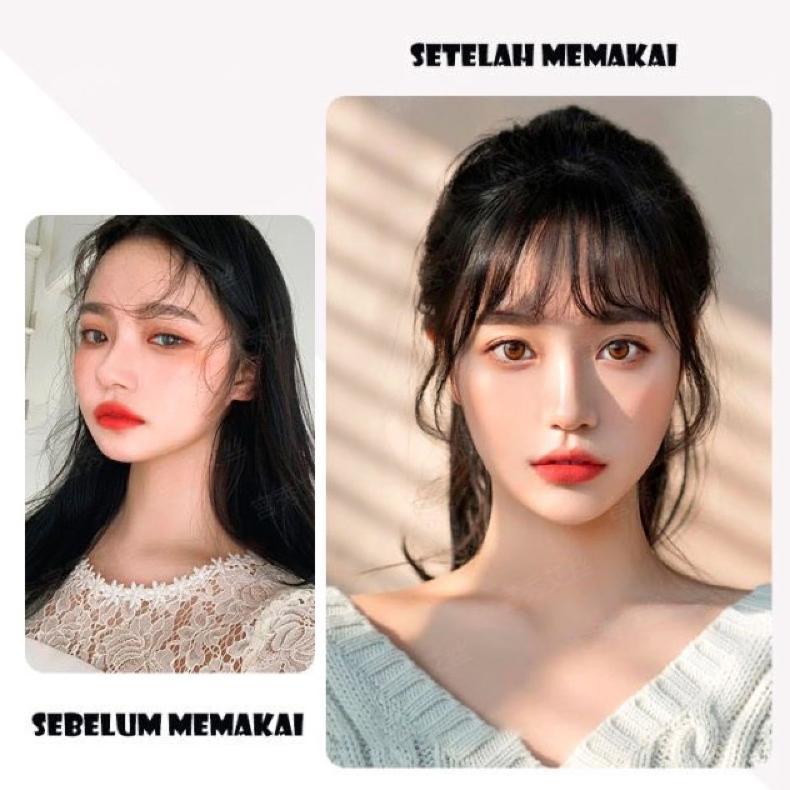 hairclip poni depan Poni palsu poni depan korea poni clip poni palsu / PONI TIPIS CLIP KOREA  - jamb