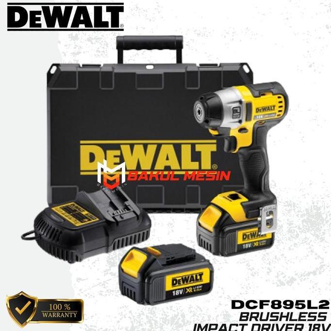 TEASEL Impact Driver Brushless 18V Dewalt DCF895L2-KR