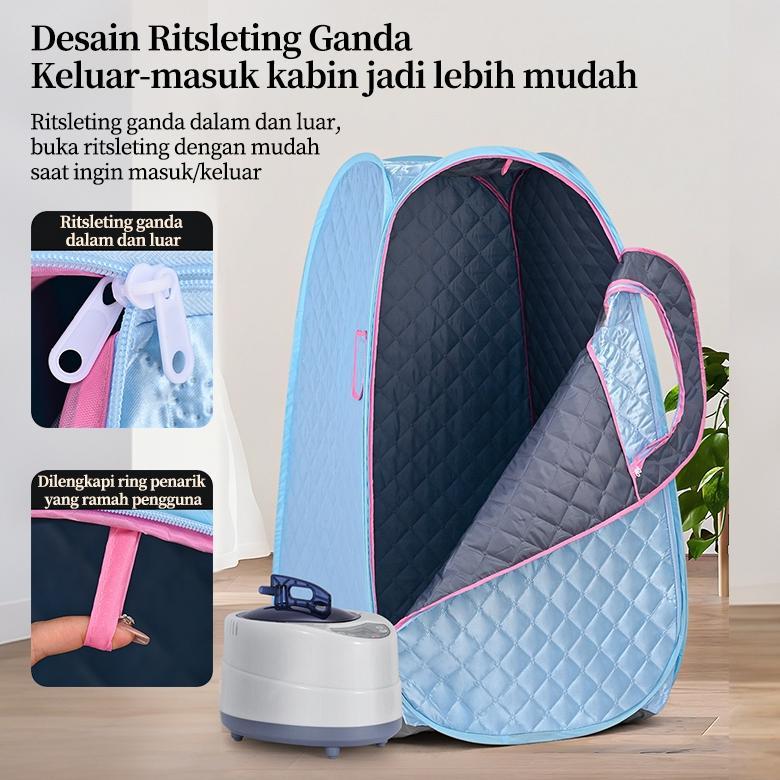 Se-7 Benbo Sauna Uap Lipat / Sauna Uap Rumah Tangga /Mesin Sauna Uap Portable/Sauna Portable Spa/ Al
