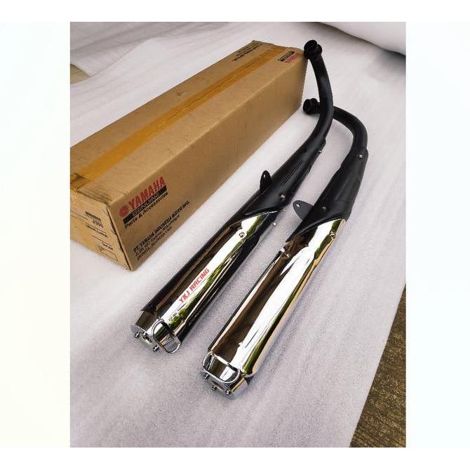 Knalpot RX King Peredam Type Standar Racing Riset Terbaru YKJ Racing Istimewa - Motorcycle Original
