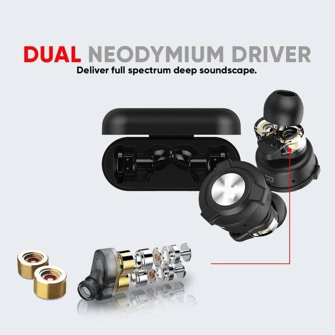 Armaggeddon Hornet 3 TWS True Gaming Wireless Dual Driver Earbuds Original