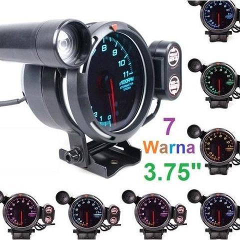 TAKOMETER DEFI 7 WARNA 375 TACHOMETER RPM DEFI BF 7 COLOR UNIVERSAL ORIGINAL DAN TERPERCAYA