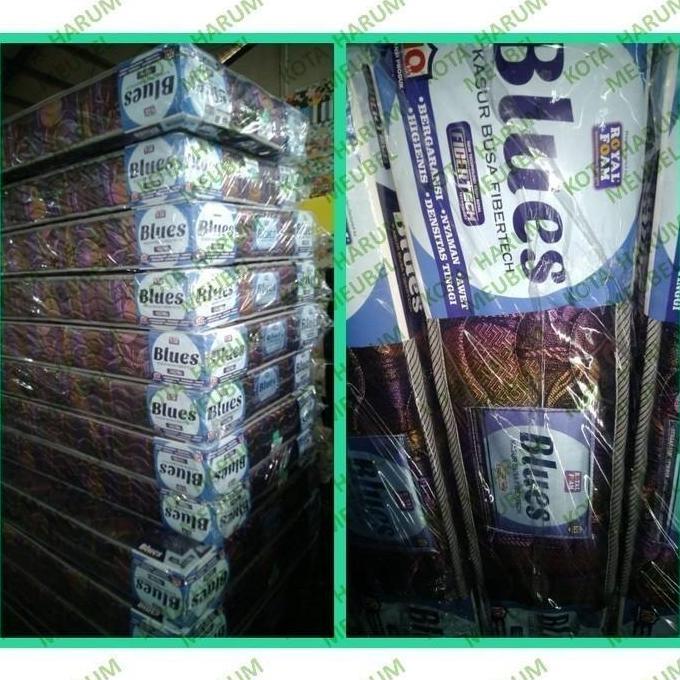 TERBARU kasur busa keras royal blues 180 bandung rebonded orthopedic kesehatan