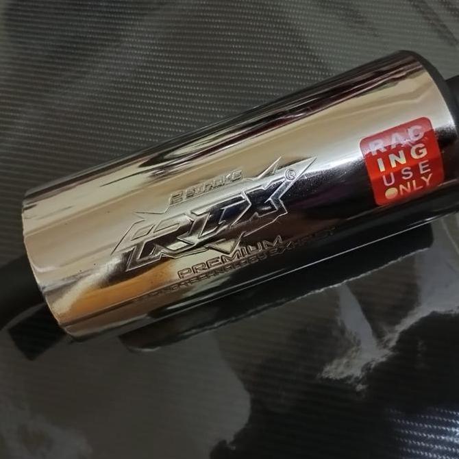 Knalpot standar racing fizr RTX PREMIUM FULL PRESS KRUM Original