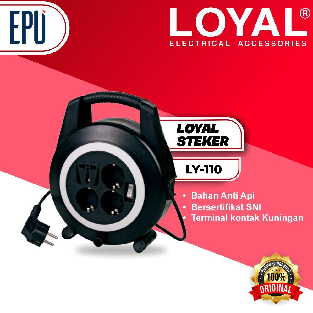Loyal Kabel Roll LY110SK Yunior Kabel Roll LY 110 Kabel Gulung Kabel Extension Listrik