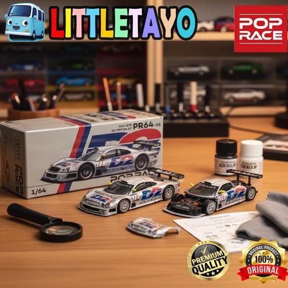 Pop Race Mercedes Benz CLK AMG GTR - D2 1997 FIA GT Original