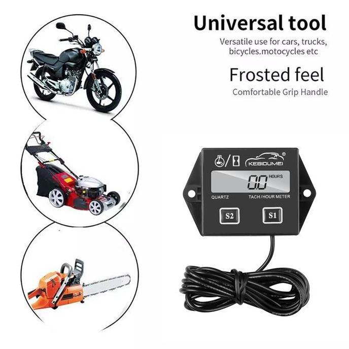 MESIN TACHOMETER TAHAN AIR, DIGITAL MESIN TACHOMETER GAUGE RPM UNTUK ORIGINAL DAN TERPERCAYA