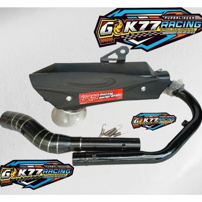 KNALPOT R9 MISANO MX KING MX OLD MX135  VIXION SONIC SUPRA GTR SATRIA FU R15 GSX BYSON VERZA CB150R 