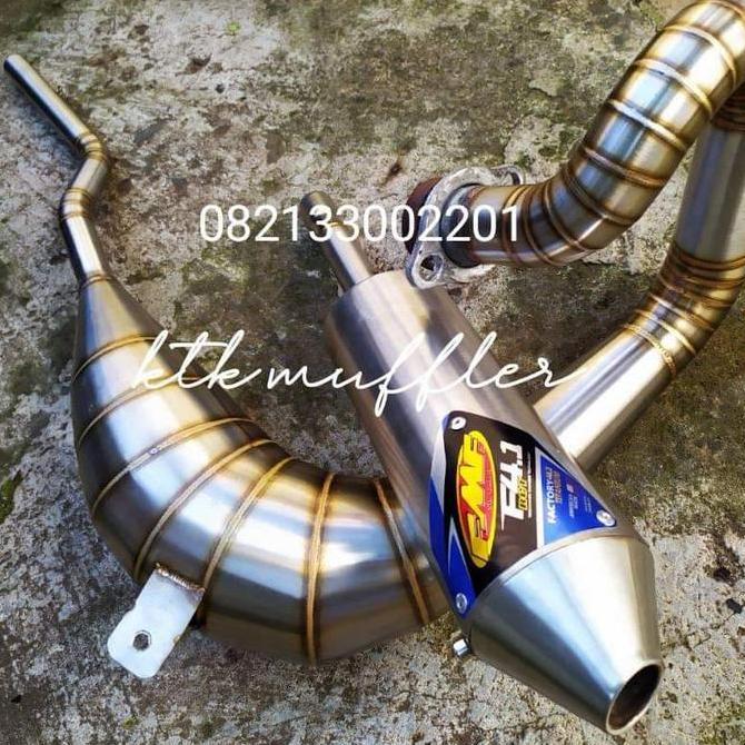 knalpot racing udang ts 125, dt 100, dt 125 Original