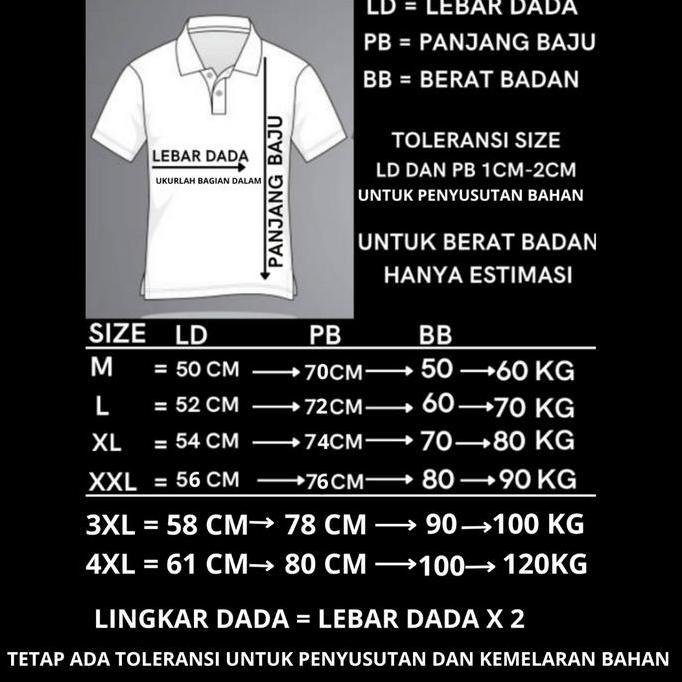 DB239 }} Baju Sport Kancing Atasan Olahraga Badminton Pria Dewasa Jumbo Poloshirt Polos Pendek Sablo