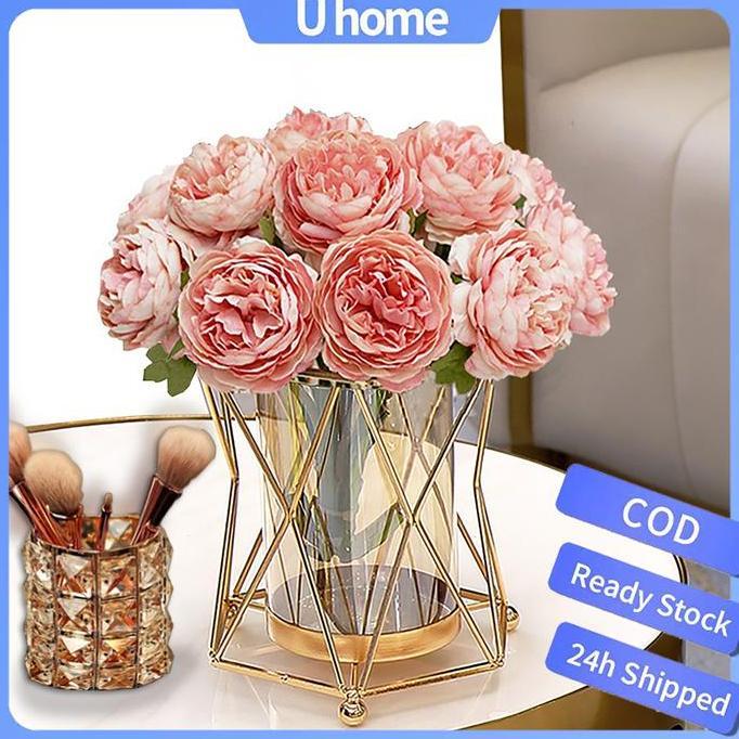 Promo Vas bunga besar mewah tempat bunga dan hiasan meja hiasan ruang tamu hiasan meja tamu Eyre Vas