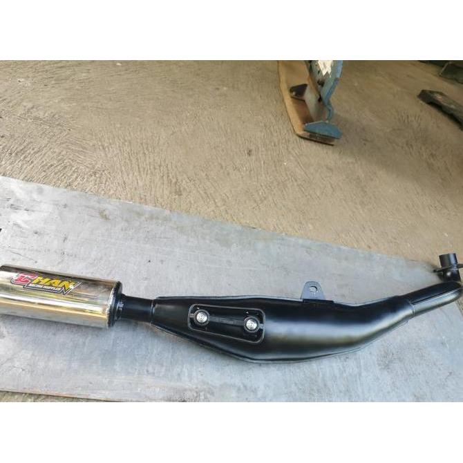 KNALPOT FIZR CHAN RACING (Tameng+Sirip) Original